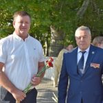 Принял участие в торжественном возложении венка и цветов ко Дню ВМФ