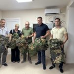 Передали маскировочные сети нашим бойцам СВО