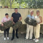 Передал маскировочные сети для бойцов СВО